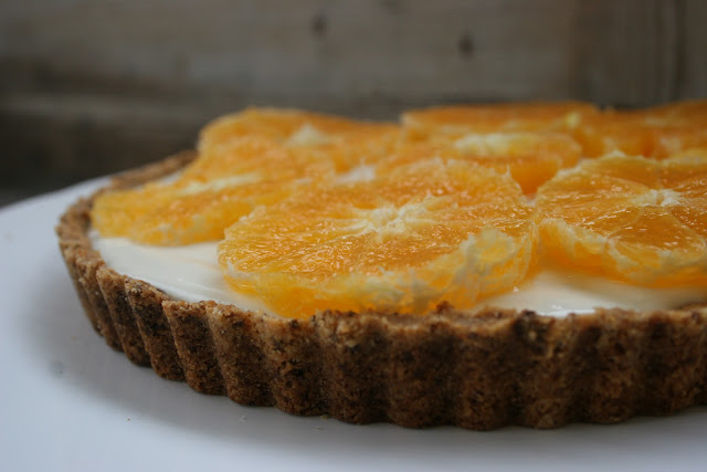 Orange & Yogurt Tart