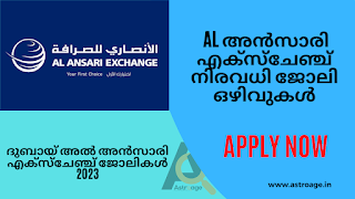 Al Ansari Exchange Many Job Vacancies