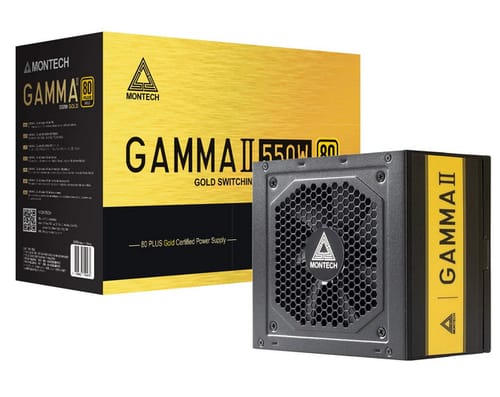 Montech Gamma II 550W 80+ Gold Certified Power Supply