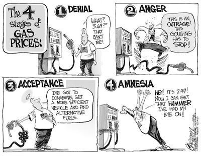 gas prices cartoon. with oil and gas prices