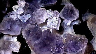 ♥石頭ㄚm的化石§晶彩晶品§稀有* 《三角八面體&立方晶體》