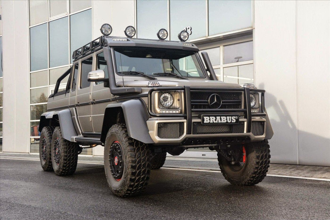 Mercedes Benz G63 Amg Brabus 6x6 Benztuning