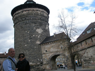 Porta de entrada na Cidade Velha de Nuremberg - Alemanha