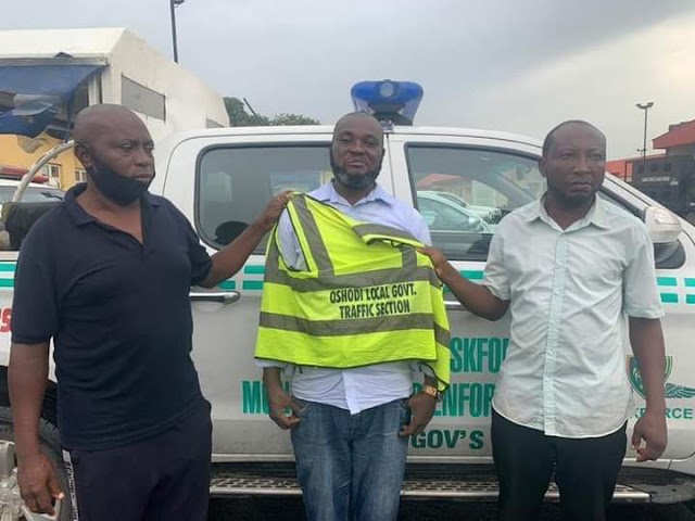 LASG Arrests 3 Suspects for Extorting Motorists.