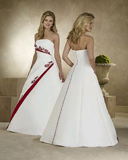 Vestidos de Novia Blanco y Rojo, parte 5