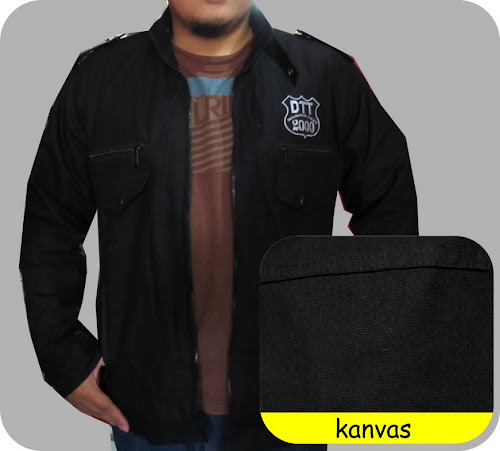 bahan jaket kanvas