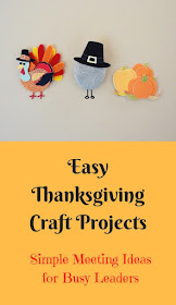 Easy Thanksgiving crafts for busy Girl Scout leaders