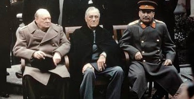 The Yalta Conference, Crimea, February 1945