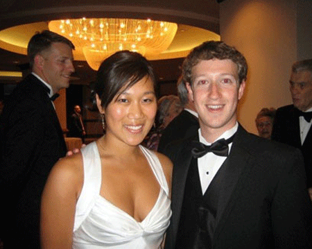 Mark Zuckerberg And Priscilla Chang. Of Priscilla Chan (Mark