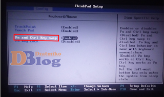 Fungsi Tombol Fn dan Ctrl Tertukar