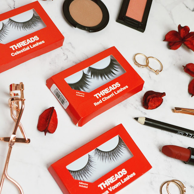 Lovelaughslipstick blog - fashion beauty health and lifestyle blogger reviewing Threads Beauty Angel Lashes False Eyelashes