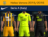 PES 2013 Serie A Nike Kitpack 15/16 by Dark Shimy