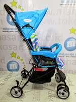 Duduk Blue Does DS209 Kereta Dorong Bayi