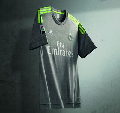 Les nouveaux maillots du Real Madrid 2015-2016 dévoilés