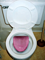 bater lengua