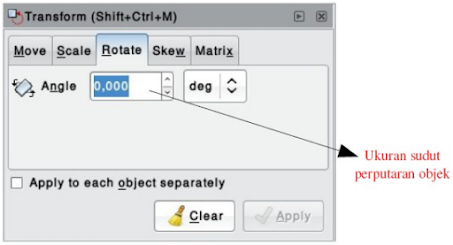 Membuat Objek Dengan Menu dan Ikon Pada Inkscape