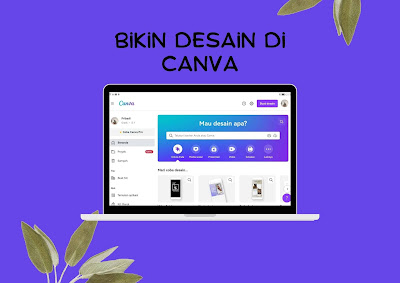 desain atau infografis di canva