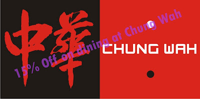 15% Off on dining at Chung Wah at Bengaluru