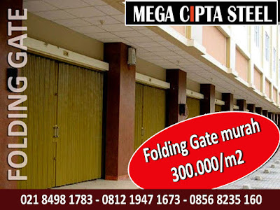 Gambar 300.000/m Folding Gate Cikarang Karawang Bekasi Purwakarta 