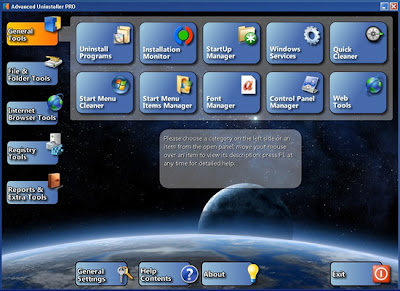 ADVANCED UNINSTALLER PRO 11.0 FREE