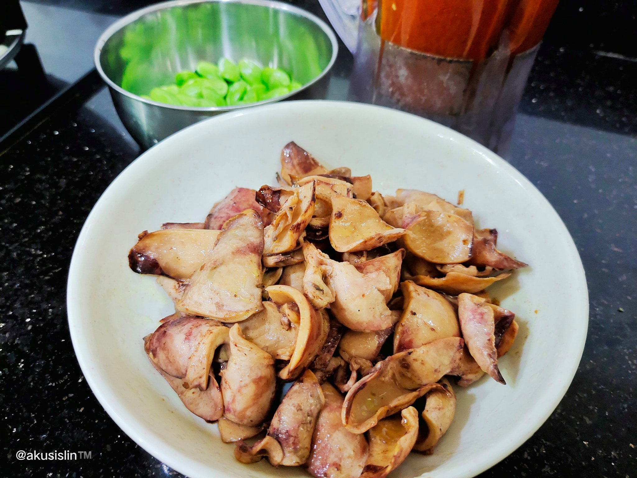 Sambal Sotong Kering Pedas Berapi