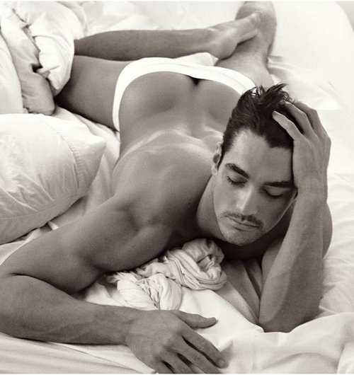 And this hunk David Gandy caught my eye and trans fixed me the rest of the