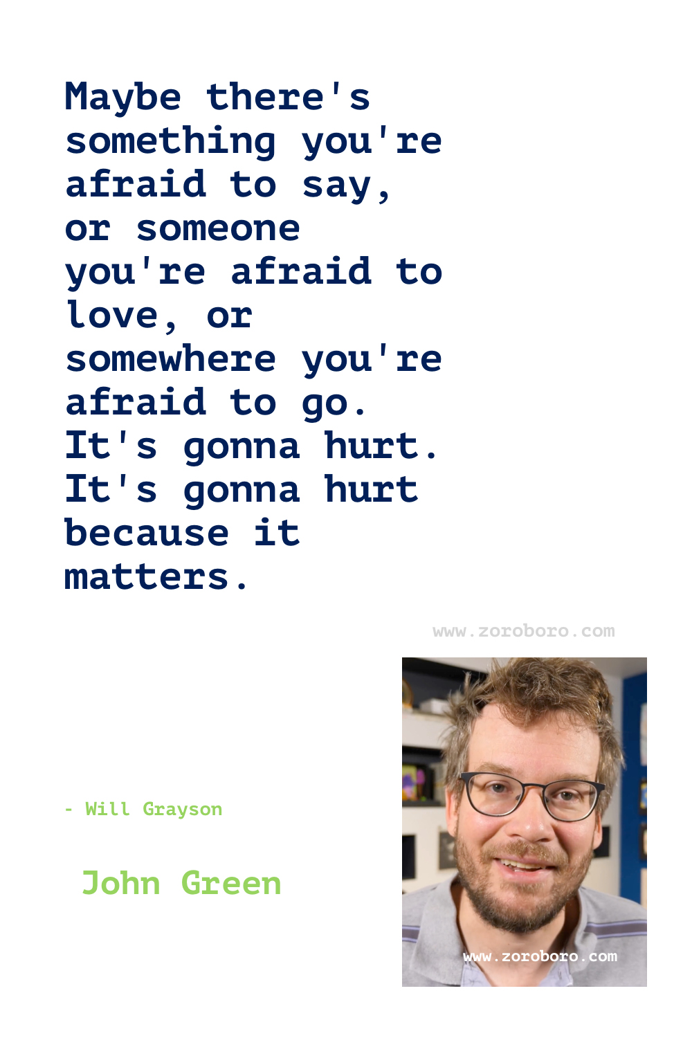 John Green Quotes, John Green Books Quotes, John Green The Fault in Our Stars, John Green Looking for Alaska, John Green Paper Towns & John Green Turtles All the Way Down Quotes, John Green Quotes.