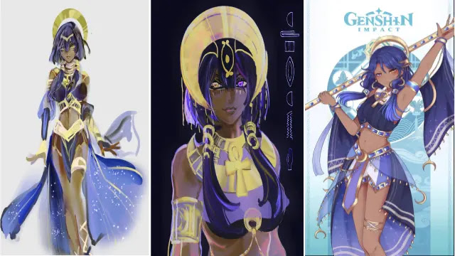 Genshin Impact 3.1 characters leak - Candace, Cyno, Nilou, more