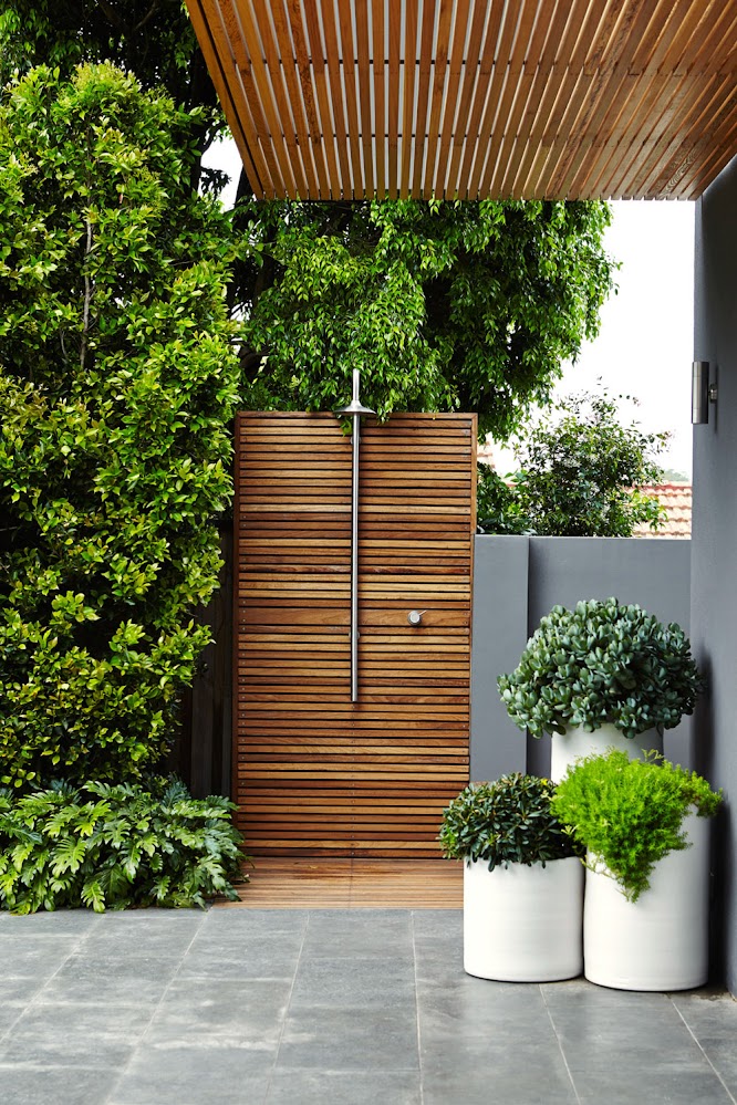 tiles-and-plants-wooden-outside-shower