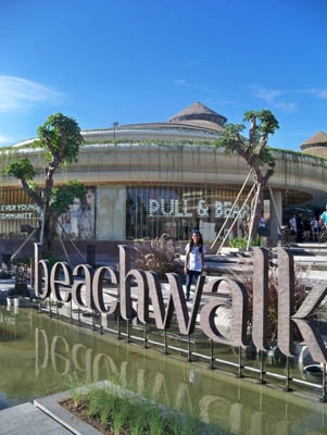 wisata belanja bali beachwalk