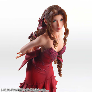 Static Arts & Play Arts Kai Aerith Gainsborough -Dress Ver.- from Final Fantasy VII Remake, Square Enix