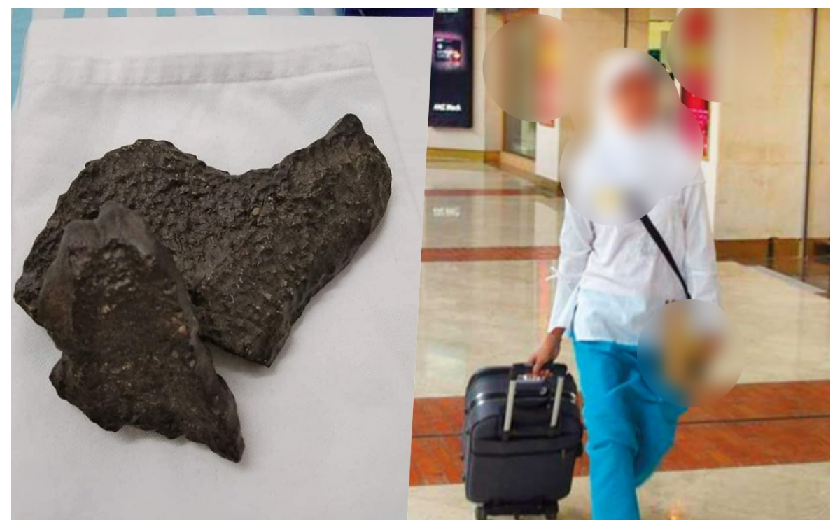 P170-Milyong halaga ng meteorite napulot ng isang OFW sa Saudi, Instant Milyonaryo.