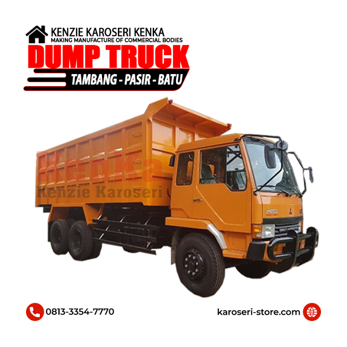 Karoseri Dump Truck Tronton 6x4