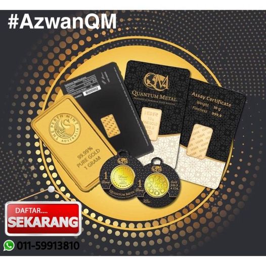 Akaun simpanan emas bullion fizikal 999.9 24K akreditasi LBMA patuh shariah