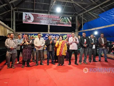 Bupati Karo Hadiri Kerja Tahun 'Mahpah' Desa Dokan Tahun 2024