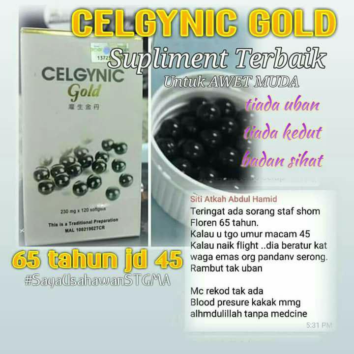 AISY HEALTH AND BEAUTY MALL: CELGYNIC GOLD (HERBA MAHARAJA)