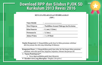  admin akan share link Download RPP dan SiIabus PJOK SD Kurikulum  Download RPP dan SiIabus PJOK SD Kurikulum 2013 Revisi 2016