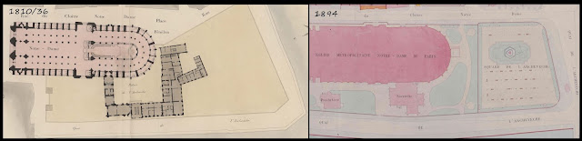 Evolution de la parcelle au XIXe siècle – Cadastre napoléonien