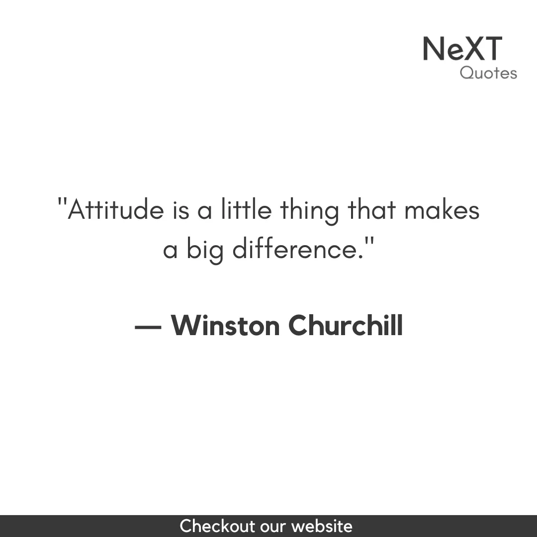 Attitude Quotes