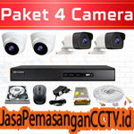 Paket Pasang CCTV 4 Kamera