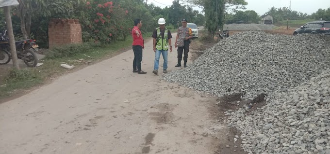 Proyek Siluman Mengerjakan Jalur Rel Kereta  Api di Desa Naga Kesiangan Meresahkan Masyarakat, Bagaimana ketegasan Kades Sugianto??