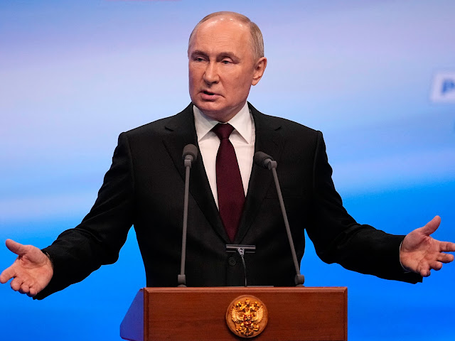 ரஷ்யா அதிபர் தேர்தல் - புதின் வெற்றி / Russian presidential election - Putin wins