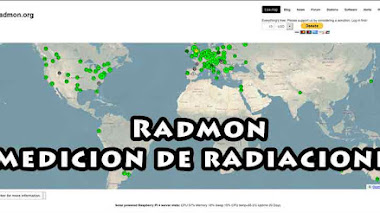  💥 RAdmon. org aplicación para medir radiaciones Ionizantes en todo el mundo y en tiempo real.✔️  [RADIACION NUCLEAR]   