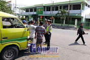 Satlantas Polres Situbondo Tegur Sejumlah Sopir MPU 