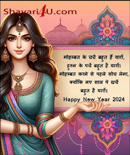 Happy New Year 2024 Status and Shayari