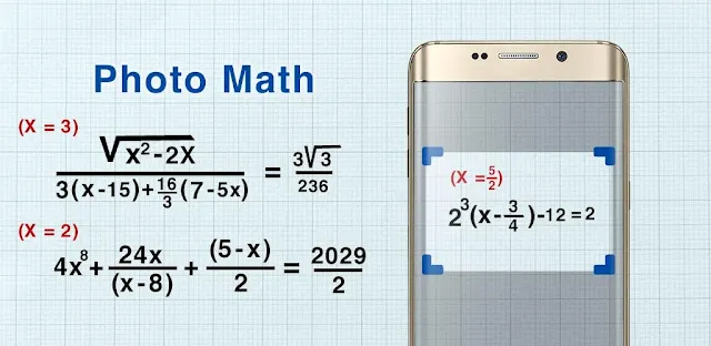 تنزيل Math Scanner By Photo -Solve My Math Problem  تطبيق حاسبة كاميرا للاندرويد