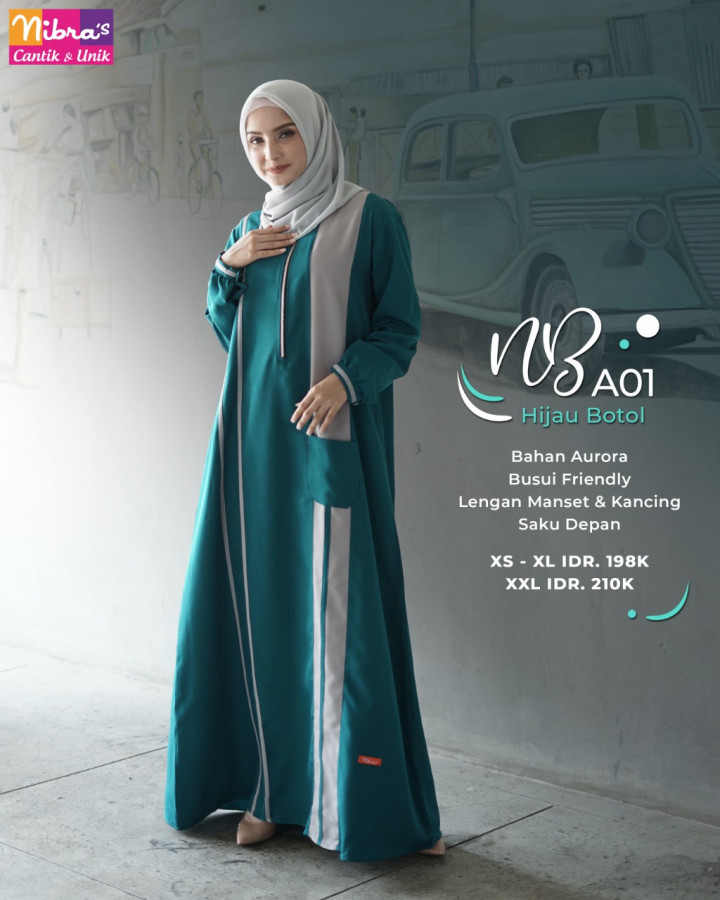 Promo Gamis Busui Friendly Diskon