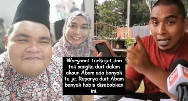 Ali Puteh bongkarkan dalam akaun bank Abam ada duit banyak tu je. Terus Ali dedahkan kemana pergi semua duit Abam. Rupa rupanya ini punca duit Abam banyak habis.