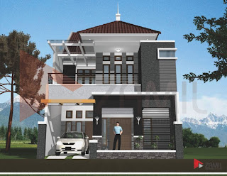 Desain Rumah Minimalis 2 Lantai