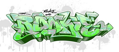 graffiti letters 3d